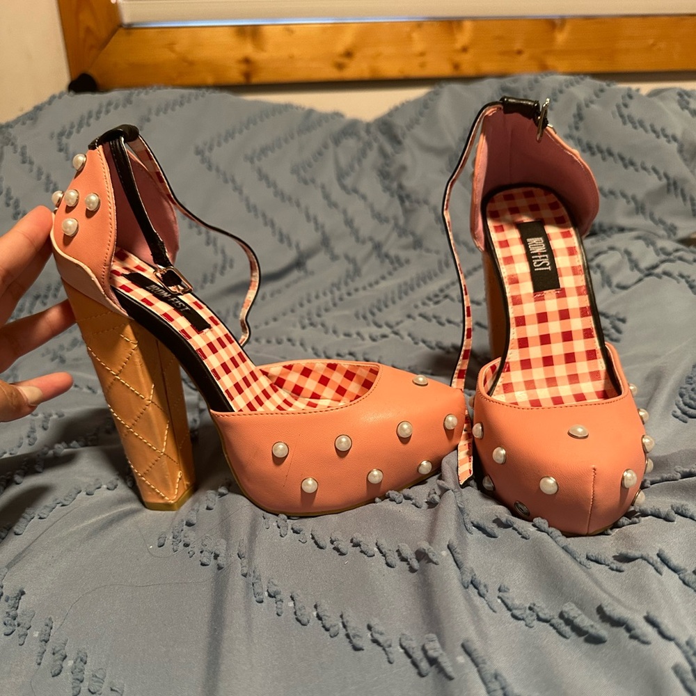 Iron Fist ice cream heels